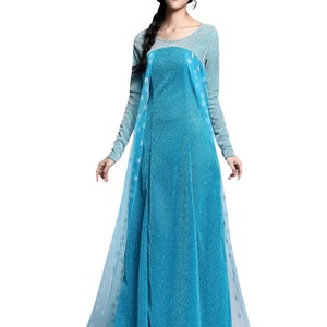 Disfraces Halloween De Mujer adulto regina delle nevi <span class=keywords><strong>Elsa</strong></span> Cosplay Halloween Costume donna DISP-013 - Product Image 1
