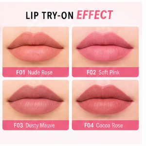 Crayon à lèvres double-embout à brume douce et double effet, naturel et anti-adhésif, pour le maquillage quotidien, avec logo et emballage personnalisés - Product Image 4