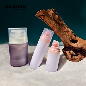 Sang Trọng 15Ml <span class=keywords><strong>30Ml</strong></span> 50Ml 100G Acrylic Lotion Đầy Màu Sắc Huyết Thanh Matte PP Như ABS Bạc Vòng Vuông Không Có Không Khí Jar Không Có Không Khí Bơm Chai - Product Image 2