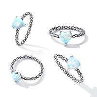 Bagues de fiançailles en argent sterling 925 pour femmes, style français, romantiques, dernières tendances, prix bas, pour mariage, anniversaire et fête, fabriquées par Qings Factory