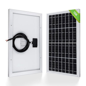แผงโซลาร์เซลล์โมโนคริสตัลไลน์ขนาดเล็กเกรด A 12V 18V 10W 20W 30W 40W 50W 100W 150W สำหรับพัดล<span class=keywords><strong>ม</strong></span>ไฟพัดล<span class=keywords><strong>ม</strong></span>กล้องปั๊<span class=keywords><strong>ม</strong></span>น้ำ - Product Image 1