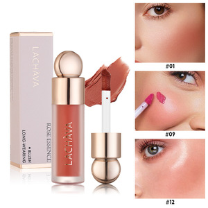 Rubor Líquido Sin Polvo SHE LOVES al por Mayor, Rubor Facial de Alta Pigmentación, Natural, Iluminador, de Larga Duración e Impermeable - Product Image 2