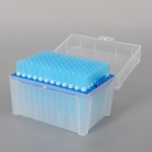 หัวปิเปต Yongyue Medical 1000ul พร้อมตัวกรอง กล่องสีน้ำเงิน อุปกรณ์สิ้นเปลืองสำหรับห้องปฏิบัติการแบบใช้แล้วทิ้ง - Product Image 1