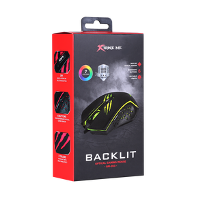 Souris de jeu optique filaire Xtrike Me GM-203, 2400 DPI, RGB, ergonomique, pour PC, ordinateur portable - Product Image 4
