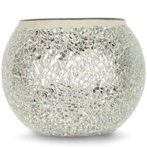 Luxe Mozaïek Kaars Potten Glas Thee Licht Votive Houder - Product Image 3