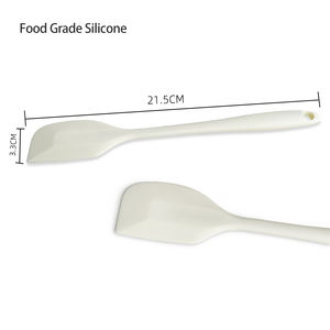 Spatule en silicone de qualité alimentaire sans BPA, 8,5 pouces, petits <span class=keywords><strong>ustensiles</strong></span> de cuisine, résistante à la chaleur élevée, outil pour mélanger la crème à gâteau, le beurre - Product Image 6