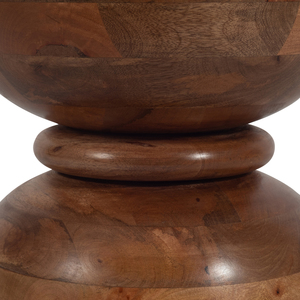 Tavolino moderno in legno di mango lucidato, piccolo tavolino da salotto per arredamento casa e balcone - Product Image 6