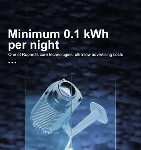 Индивидуальный логотип с динамическим волновым эффектом квадратный водяной волнистый проектор для внутреннего/наружного водонепроницаемого наземного освещения для дорожного сада - Product Image 2