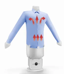 Últimas novo design camisa elétrica automática engomar máquina estilo europeu passar secador roupas secador