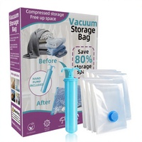 Sac de compression sous vide anti-poussière pour matelas, couette, vêtements, armoire, placard, voyage, sac de rangement domestique pour gagner de la place