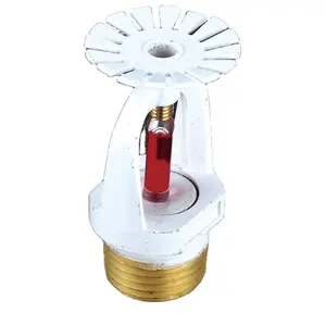 UL Certification Fire Equipment Product Temperature 68 UL Listed Pendent White Color Quick Response 3mm Sprinklers