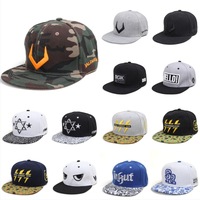 Casquette Snapback à Visière Plate Personnalisée en Gros, Unisexe, Streetwear, Hip Hop, Réglable, Logo OEM, Taille Unique, Hommes Femmes