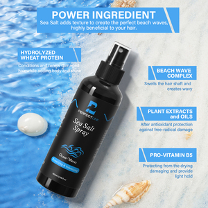<span class=keywords><strong>Spray</strong></span> Capillaire au Sel Marin à Formulation Personnalisée sous Marque Blanche avec Tenue Moyenne et Brillance Intense pour Hommes et Femmes - Product Image 3
