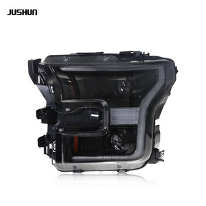 Ensemble de phares Jushun Ford F-150 Raptor à double lentille avec feux de jour à LED et faisceau dynamique - Product Image 4