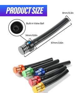 Soupape de respiration universelle colorée en alliage d'aluminium CNC pour bouchon de réservoir de carburant ATV, valve unidirectionnelle - Product Image 4