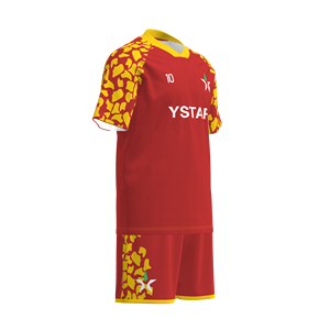 Ystar Custom Unisex perlengkapan sepak bola penjualan laris tim latihan sepak bola Tracksuit Logo cetak Cina kaus dewasa Digital cetak 100% - Product Image 2