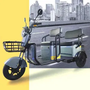 Электрический трехколесный велосипед Saige для пассажиров с ограниченными возможностями, Электрический трехколесный велосипед, автомобильный рикша, трехколесный скутер для инвалидов, китайский Электрический трицикл