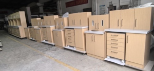 Meubles dentaires proposés à des prix super bas, ensembles complets, éviers latéraux, armoires de stérilisation, rangement supérieur, rangement portable - Product Image 6