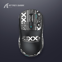 Souris de jeu Attack Shark X3 X6 sans fil, capteur PAW3395, RGB, accessoires pour PC, périphériques informatiques, cadeau, utilisation au bureau