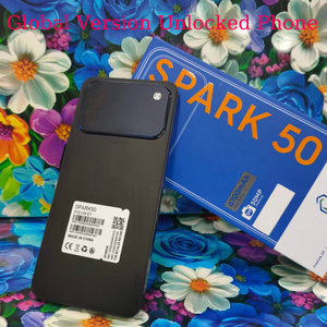 โทรศัพท์มือถือ Spark 50 รองรับ 4G/5G ระบบปฏิบัติการ Android 14/15 สมาร์ทโฟนหน้าจอ HD รองรับซิมคู่ กล้องคมชัด Octa Core ชาร์จเร็ว 65W - Product Image 4