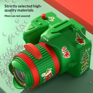 Caméra projecteur de Noël pour enfants, appareil photo jouet interactif, cadeau de vacances - Product Image 4
