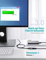 Cable de Extensión USB 3.0 LISEN con Transferencia de Datos Rápida de 5 Gbps para Disco Duro, Memoria Flash, Teclado, Ratón, Ordenador Portátil, PC, Smart TV