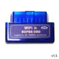 Automotriz-escáner de diagnóstico OBD II elm327, lector de código, conexión Wifi, funciona en iOS/Androis/Windows