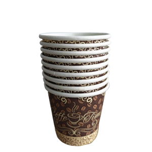 Gobelets en papier jetables personnalisés en gros pour boissons chaudes, gobelets en papier imprimés - Product Image 6