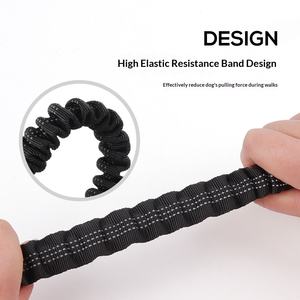 Tali Anjing Mewah yang Dapat Disesuaikan, Bahan Poliester Reflektif Anti-Tarik dengan Klip Sabuk Pengaman Mobil, Multi-Fungsi & Aman untuk Perjalanan - Product Image 2