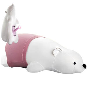 Almohada de peluche suave con forma de oso, consolador con control remoto y función de calentamiento, silicona de grado médico, empuje automático para mujeres y <span class=keywords><strong>parejas</strong></span>. - Product Image 1