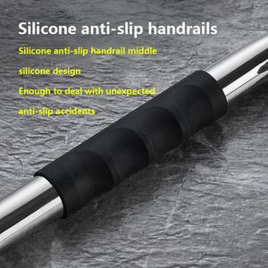 Barre d'appui en acier inoxydable pour main courante antidérapante de toilette personnalisée pour douche et salle de bain - Product Image 5