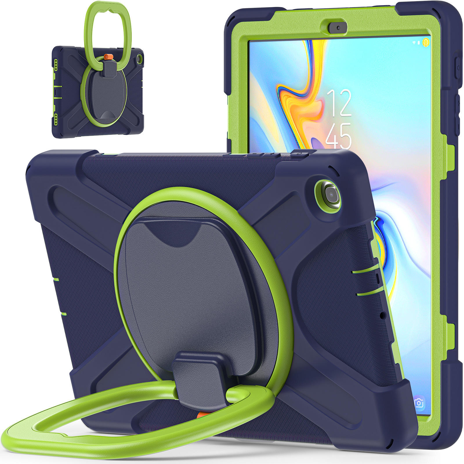 น้ำเงิน, เขียวเหลือง