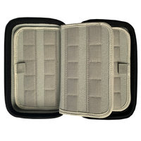 Étui rigide en EVA pour cartes Nintendo Switch et PS Vita avec 80 emplacements pour cartes mémoire SD, sac de rangement à fermeture éclair