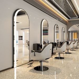 Espejo LED de Pared para Salón de Belleza con Luz, Estilo Moderno y Sencillo, Uso Comercial - Product Image 4