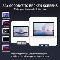 Écran LCD complet de remplacement IParts pour MacBook Air M2 A2681 2022 13,6 pouces (EMC 4074) 2560x1664 Retina, assemblage testé