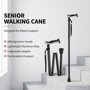Canne de marche GB-818, design ergonomique avec poignée large, produit de réadaptation de haute qualité pour personnes <span class=keywords><strong>âgée</strong></span>s - Product Image 1