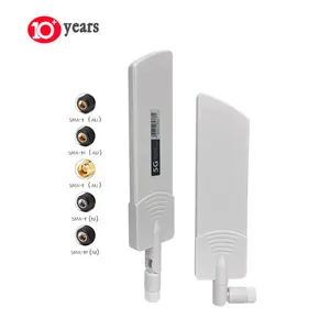 600-6000 МГц 4G, 3G, с функцией 2 аппарат не привязан к оператору сотовой связи широкополосный SMA-J длинные зажим внешнего с высоким коэффициентом усиления резиновая Wi-Fi 5G NR антенна