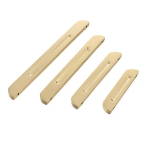 Brass door handle wardrobe shoe cabinet double hole long handle 6603 cabinets handles