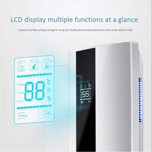 Mini déshumidificateur intelligent pour chambre à coucher, OEM, silencieux, absorbeur d'humidité, purificateur d'air, en plastique, usage domestique, conception ultra-silencieuse - Product Image 4
