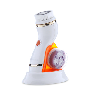 2025 productos más vendidos 4 en 1 exfoliante Facial limpiador Facial eléctrico ABS Scrub limpiador <span class=keywords><strong>de</strong></span> poros Spin Sonic limpieza Facial - Product Image 4