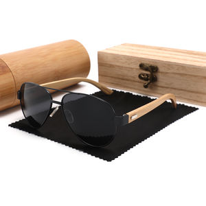 New Arrival Wooden <b>Sunglasses</b> 2024 Lunettes De Soleil Custom Logo Bamboo <b>Polarized</b> Lens Wood <b>Sunglasses</b> for Unisex - Product Image 5