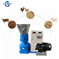 Pelletiseur pour aliments pour animaux Diesel 300-400 kg/H Mini extrudeuse de granulés pour aliments pour lapins et poulets
