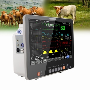 Monitor Veterinario de Pantalla Grande de 15.6 Pulgadas, Monitor para <span class=keywords><strong>Ambulancia</strong></span>, Monitor Veterinario <span class=keywords><strong>con</strong></span> Diferentes Brazaletes de Presión Arterial para Animales - Product Image 1