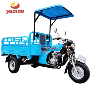 China direct factory cheap 150 cc 200cc adult cargo tricycle 1000 kg three wheel petrol trike motorized motorcycle for sale