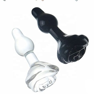 Juguetes Sexuales Anales de Vidrio Rosa, Set de Juguetes Sexuales que Incluye Masajeador Anal y Tapón Anal, Envío Directo - Product Image 2