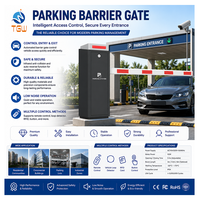 Barrières automatiques écologiques modernes à commande à distance pour parking d'hôtel et d'appartement