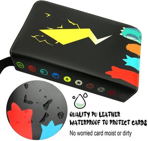 สมุดใส่การ์ด Amanda Boxes Binder เหมาะสำหรับการ์ดเกมโปเกมอน สามารถใส่การ์ดได้สูงสุด 400 ใบต่อหน้า <span class=keywords><strong>50</strong></span> หน้า รุ่นใหญ่ 4 ช่อง - Product Image 6