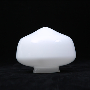 Ventilador de <span class=keywords><strong>techo</strong></span> de vidrio blanco de ópalo soplado a mano lámpara de repuesto de pantalla escolar <span class=keywords><strong>globo</strong></span> - Product Image 2