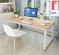 Meilleur prix, bureau d'ordinateur en acier métallique compact, multifonctionnel, moderne, simple, robuste, personnalisable, pour salon
