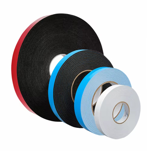 Nastro Biadesivo in Schiuma PE Rosso Forte Adesione per Montaggio Insegne Esterne, Automobili e Fissaggio Targhette - Product Image 1
